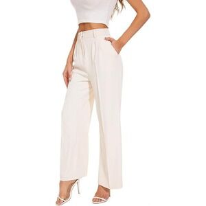Wide Leg Trousers‎ High Waist Dress Pants